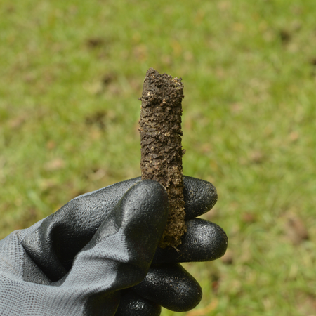 A plug from Hollowtine Aeration